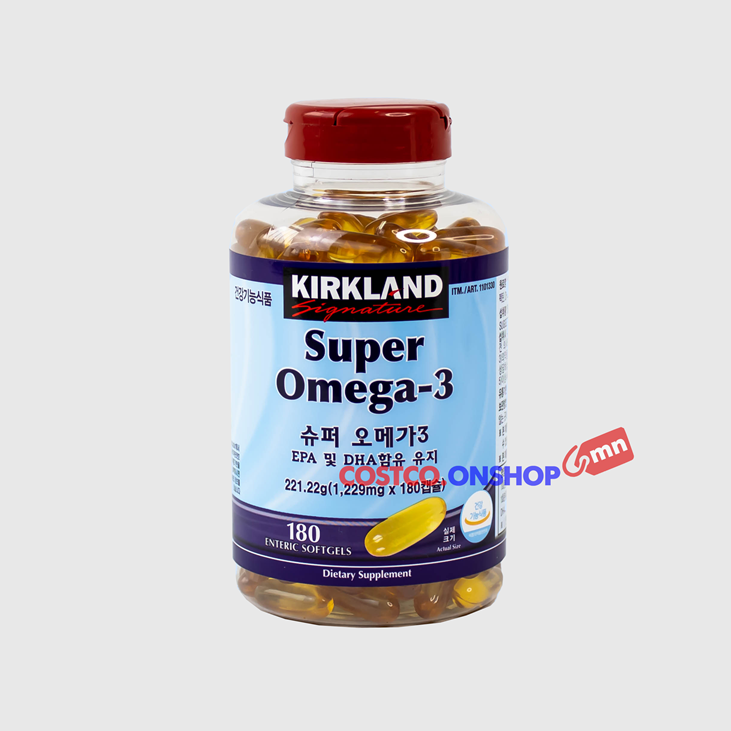 Kirkland best sale omega 3